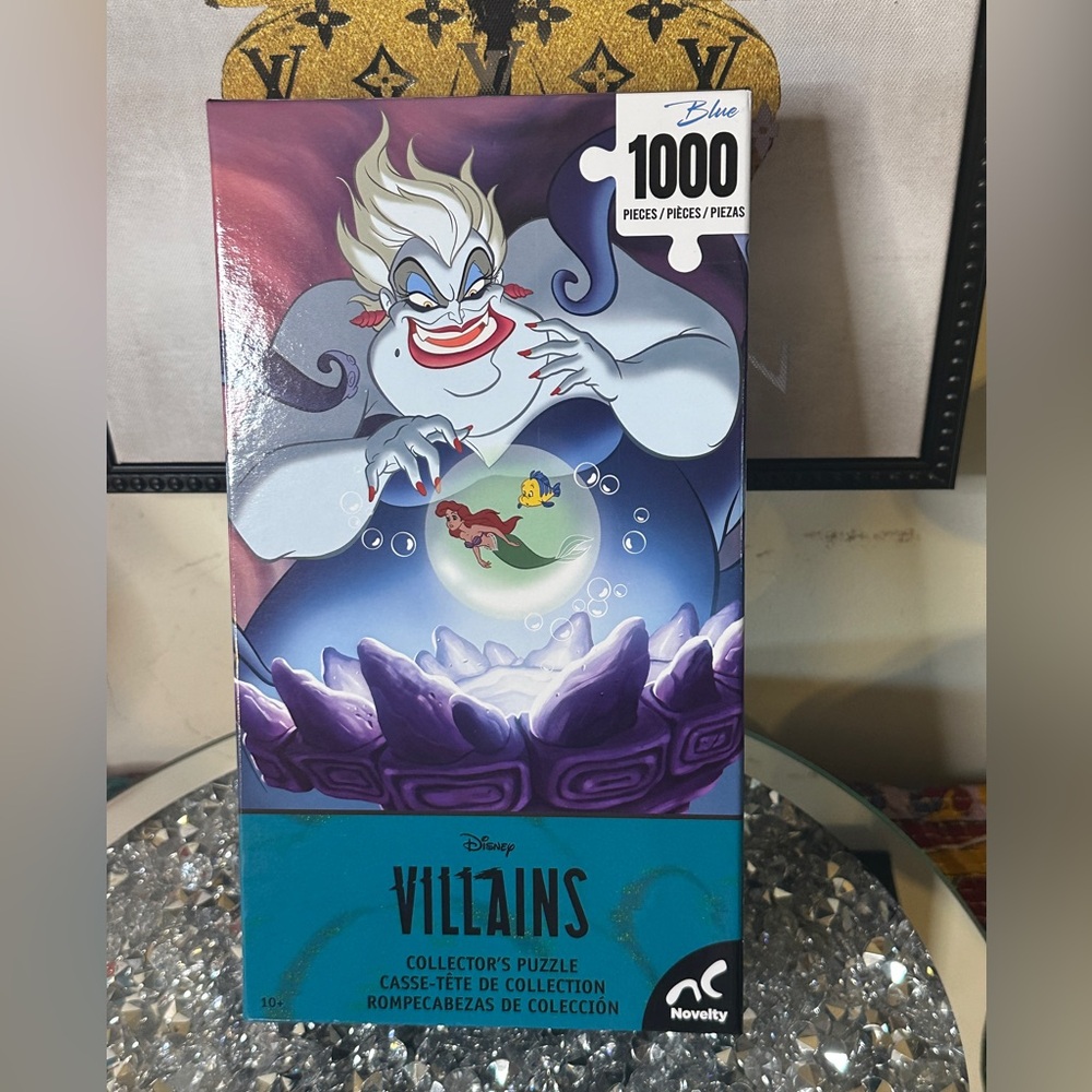 NIB Disney Villains Collectors Jigsaw Puzzle.